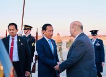 Presiden Jokowi Tiba di AS untuk Bertemu Presiden Biden Bicarakan Masalah Gaza, Palestina