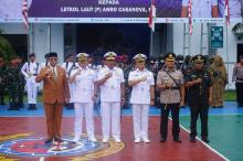 Letkol Laut Anro Casanova Resmi Jabat Danlanal TBK Gantikan Joko Santosa
