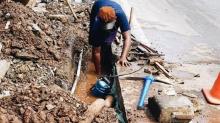 Perbaikan Pipa Bocor di Sukajadi Batam Rampung, Air Perlahan Kembali Mengalir