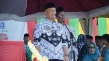 Gelaran HUT PGRI dan Hari Guru di Lingga, Bupati Nizar Ajak Guru Bertransformasi