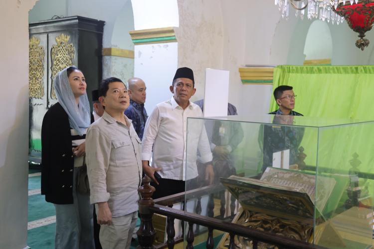  Suharso Monoarfa Dukung Penuh Pembangunan Monumen Bahasa Nasional dan Revitalisasi Lanjutan Pulau Penyengat 