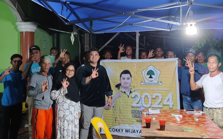 Tatap Kursi Legislatif DPRD, Sosok Energik Cokky Wijaya Saputra Usung Semangat Perubahan di Bintan Timur