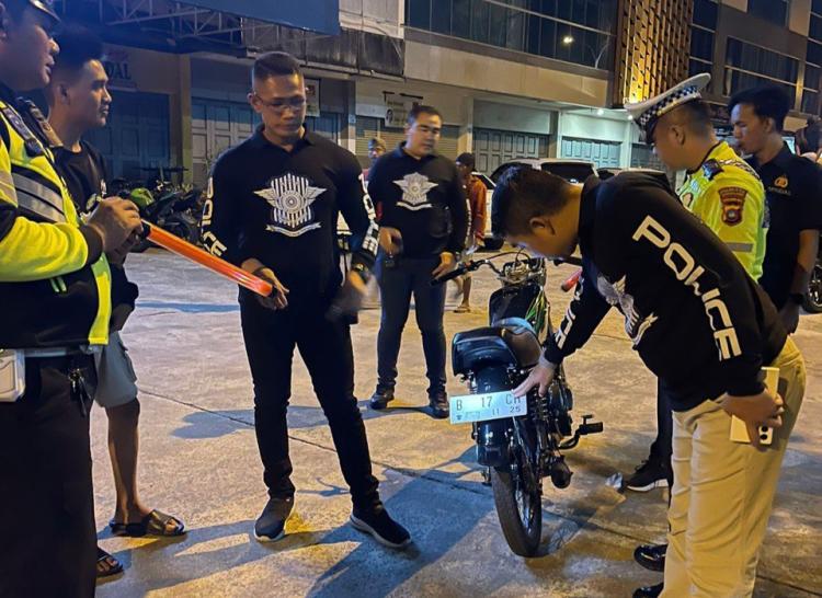 Operasi Malam Minggu Polresta Barelang Berantas Balap Liar: Amankan Puluhan Kendaraan
