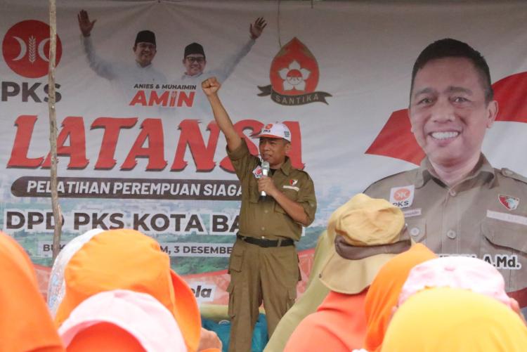 Latansa PKS Batam 2023, Warya Burhanuddin: Momentum Kemenangan dan Pemantapan Jati Diri Partai
