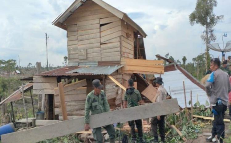 Operasi Gabungan Ditjen Gakkum LHK Berhasil Menertibkan Perambahan Hutan di Taman Nasional Tesso Nilo