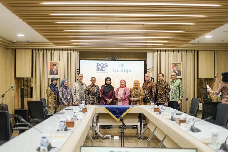 Perkuat Sinergi, bank bjb dan PT Pos Indonesia Perpanjang Perjanjian Kerjasama