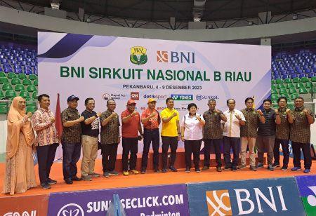 Kejuaran Bulutangkis BNI Sirnas Ciptakan Atlet Berprestasi di Riau 