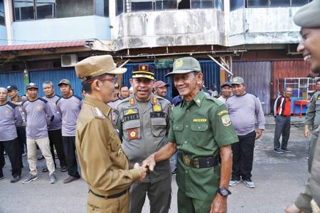 1.446 Satgas Linmas di Tanjungpinang Diberi Pelatihan Jelang Pemilu 2024