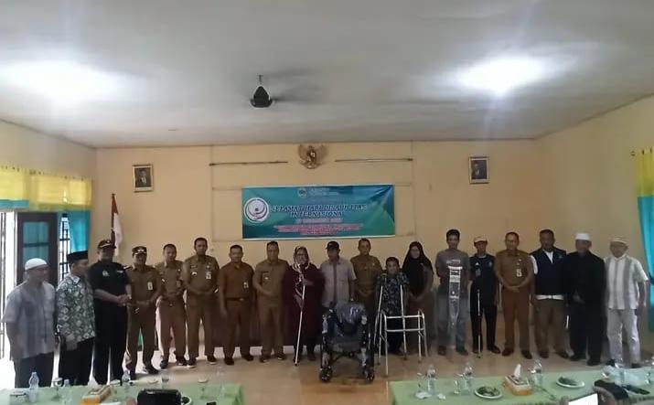 Pemkab Lingga Distribusikan Alat Bantu untuk Penyandang Disabilitas di Dabo Singkep