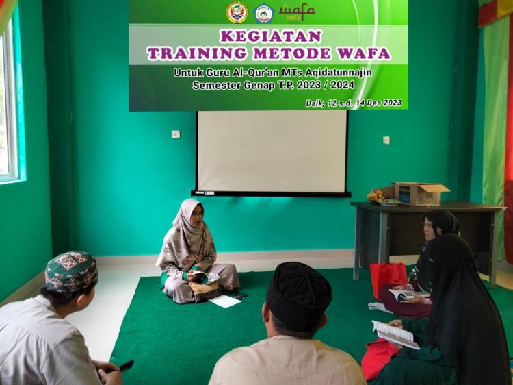 MTs Aqidatunnajin Lingga Gandeng Wafa Indonesia Tingkatkan Kualitas Pembelajaran Al-Qur