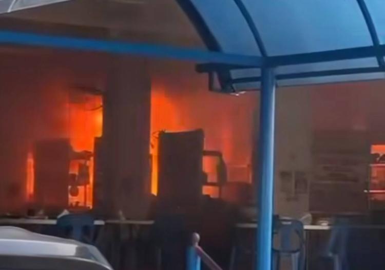 Kebakaran di Pasar Pasir Putih Batam Centre, Diduga Akibat Kebocoran Gas