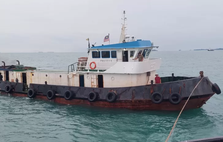 Ini Nama dan Asal 6 ABK Kapal Tugboat Malaysia "Pretty 9" yang Karam di Perairan Lagoi