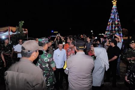Pelaksanaan Ibadah Malam Natal di Kota Tanjungpinang Berlangsung Khidmat