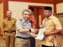 Sekdaprov Kepri Ikuti Peluncuran Sertifikat Tanah Elektronik Secara Daring
