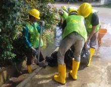 Banjir Diatasi! 600 Masyarakat Tanjungpinang Terlibat Bersihkan Saluran Drainase