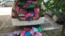 Bea Cukai Batam Amankan Tujuh Mobil Bawa Barang Selundupan di Pelabuhan Roro Punggur
