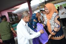 Ketua TP-PKK Kepri Hadiri Kegiatan Sehari Bersama Lansia di Rumah Bahagia Bintan