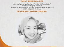 Innalilahi wainnailaihirajiun: Mahasiswi Korban Erupsi Marapi, Zhafira yang Videonya Viral Meninggal Dunia