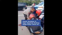 Kecelakaan Tabrak Lari di Batam, Pemotor Terkapar di Jalan Jenderal Sudirman