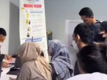Antrean Registrasi IMEI Ponsel Terblokir di Batam Center Membludak