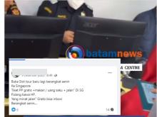 Modus Joki IMEI Ilegal, Sediakan Liburan Gratis ke Singapura Lewat Media Sosial