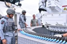 Bakamla RI Uji Fungsi Senjata SMASH 30 MM di Pulau Petong Batam
