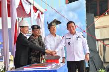 Menteri Kelautan dan Perikanan Didampingi Gubernur Kepri Luncurkan 2 Kapal Pengawas Berkecepatan Tinggi