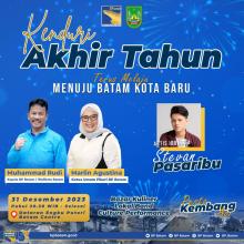 Muhamad Rudi Ajak Seluruh Warga Batam Rayakan Kenduri Akhir Tahun 2023