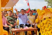  Gubernur Kepri Resmikan Jalan Menuju Kelenteng Sun Te Kong di Senggarang
