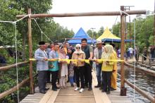 Jembatan Sungai Lepan Sudah Dapat Digunakan, yang Dibangund dari APBDes