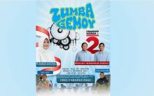 TKD Prabowo-Gibran Kepri Ramaikan Batam dengan Zumba Gemoy dan Sarapan UMKM
