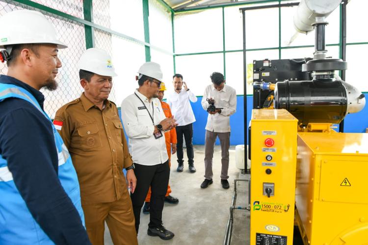 Kunker ke Karas, Ansar Resmikan Gedung Konseling dan Operasikan Mesin Genset 350 KVA Untuk Mendukung Penerangan Masyarakat
