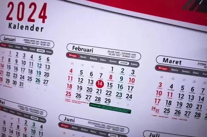 Catat! Berikut Daftar Libur Nasional dan Cuti Bersama Tahun 2024