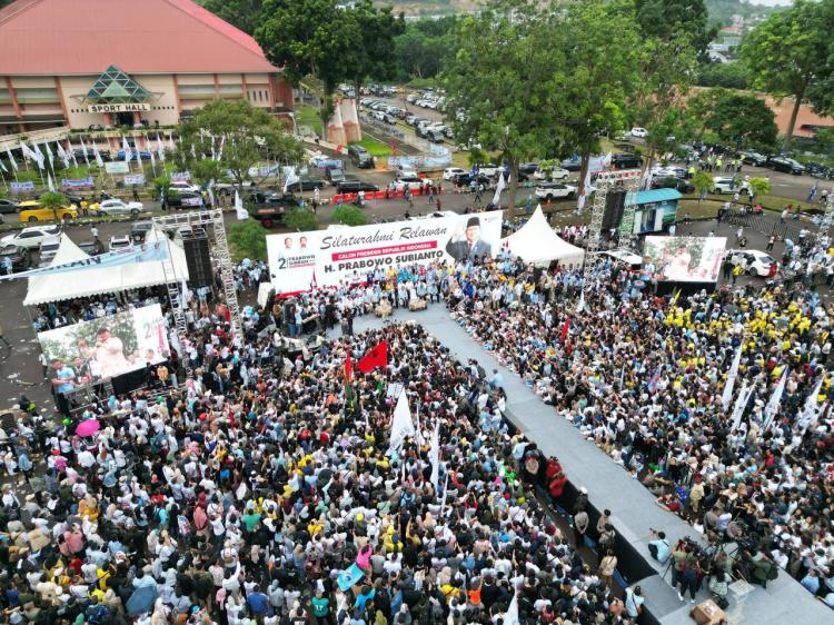 Silaturahmi Akbar di Batam, Prabowo Subianto: Terima Kasih Masyarakat Kepri