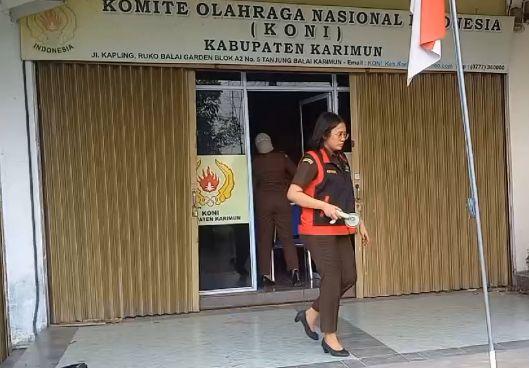 Jaksa Geledah Kantor KONI Karimun dan BPKAD Karimun