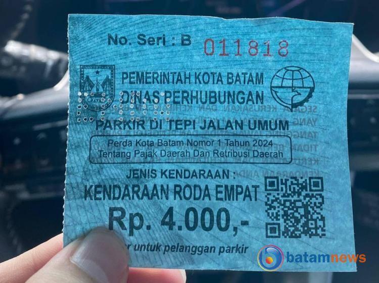 Kebocoran Pendapatan Parkir di Batam, Karcis Lama dan Bodong Masih Beredar