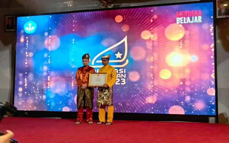 Kabupaten Bintan Raih Penghargaan Program Sekolah Penggerak Terbaik Tahun 2023