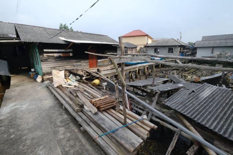 Pelantar Senggarang Nyaris Roboh, Begini Respon Pemerintah Kota Tanjungpinang 