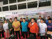 Gubernur Ansar bersama Menteri Sandiaga Uno Sambut Wisman Pertama Kepri 2024 