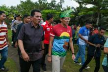 Tinjau Taman Pemancingan Poyotomo di Bintan, Menparekraf Beri Tiga Masukan Penting 