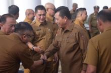 Pimpin Apel Awal Tahun, Gubernur Ansar Berpesan Jaga Kekompakan dan Tingkatkan Kinerja