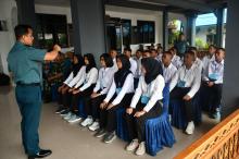Lanal TBK Lepas 36 Calon Prajurit Jalasena ke Lantamal IV Batam