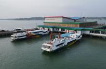 Pelabuhan Sri Bintan Pura Dipadati Penumpang saat Libur Nataru