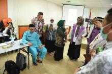 Dewi Ansar Apresiasi Komitmen Fohowey Internasional Perangi Kanker 