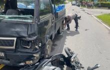 Laka-lantas di Jalan Raya Gesek Kilometer 29, Merenggut Nyawa Pengendara Motor