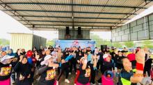 Senam Zumba Gemoy 2 Sukses, Euforia Dukungan Prabowo-Gibran di Batam Jelang Debat Capres Jilid 3