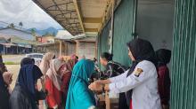 Polres Lingga Jaga Ketat Proses Pelipatan Surat Suara Pemilu 2024