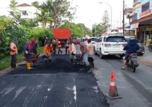 Pemko Batam Tanggap Atasi Jalan Rusak, Upaya Cepat Respons Bencana Alam