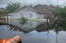Untuk Warga Terdampak Banjir di Riau, Diberikan Pengobatan Gratis dari Pemerintah
