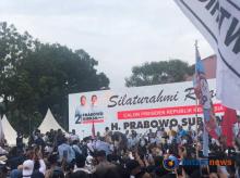 Prabowo Hadir di Kota Batam, Curhat ke Pendukung Saya Dikasih Nilai Jelek